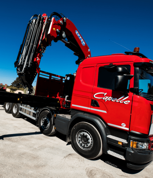 Porteur bras de grue EFFER - MAN