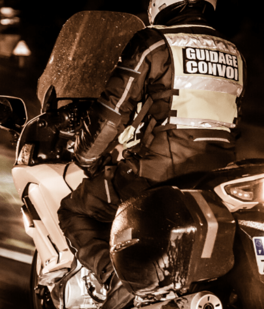 Guideur moto - convoi exceptionnel - ETC