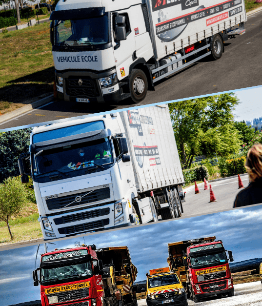 Formation au transport routier de marchandises - Titre professionnel